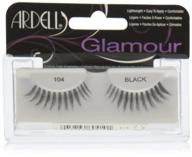 👁️ enhance your look with ardell eyelashes 104 black logo