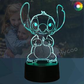 img 4 attached to Мультяшная прикроватная праздничная игрушка на день рождения £ ¨ Stitch