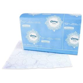 img 1 attached to Kleenex Reveal Multi-Fold Hand Towels (46321): 🧻 White, 2,400 Towels / Case, For Countertop System Dispenser