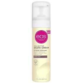 img 4 attached to 🧴 Experience 24 Hour Hydration with eos Shea Better Shaving Cream for Women - Vanilla Bliss; A Perfect Blend of Shave Cream, Skin Care, and Lotion featuring Shea Butter and Aloe; 7 fl oz Size