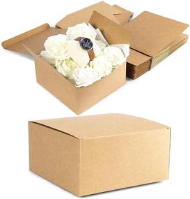 img 4 attached to 📦 Versatile Cardboard Paper Boxes: Ideal Party Favors for Retail Store Fixtures & Equipment