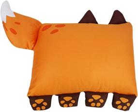 img 3 attached to Milo Gabby Original Animal Pillowcase Bedding for Kids' Bedding
