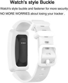 img 1 attached to Bolesi Compatible Silicone Resistant Fitness Wearable Technology