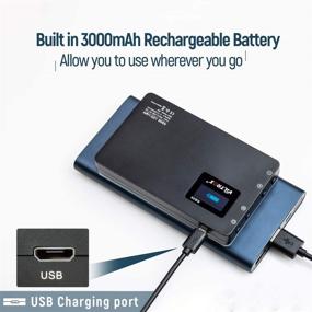 img 2 attached to Камера 2500K 8500K Видеокамера 3000mAh Аккумулятор