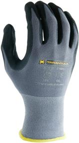 img 3 attached to TARANTULA Nitrile Coated Safety Work Gloves: 12 Pairs of Heavy-Duty Protection