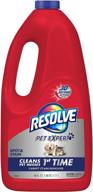 powerful resolve pet carpet spot & stain remover spray refill, 60oz - effortlessly cleans tough pet messes (synchkg097508) logo