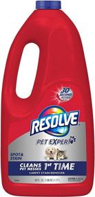 img 4 attached to Powerful Resolve Pet Carpet Spot & Stain Remover Spray Refill, 60oz - Effortlessly Cleans Tough Pet Messes (SYNCHKG097508)