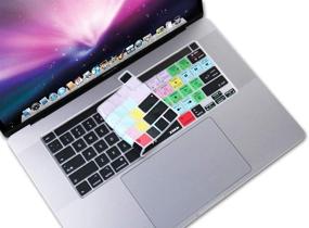 img 1 attached to 🔑 XSKN Final Cut Pro Shortcuts FCPX Hotkey Keyboard Cover Skin for 2019 MacBook Pro 16 inch A2141 and 2020 MacBook Pro 13.3 inch A2251 A2289 A2338 M1 Chip with Touch Bar and Touch ID (US Version)