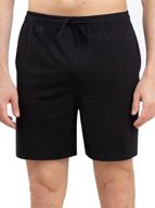 yimanie pajama shorts: comfortable separates for men's sleep & lounge logo