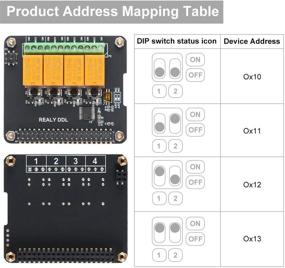 img 2 attached to 🔌 MakerFocus Raspberry Pi расширительная плата: 4-канальный реле-модуль для Raspberry Pi 4B/3B+/3B/2B - Без программирования или программных возможностей