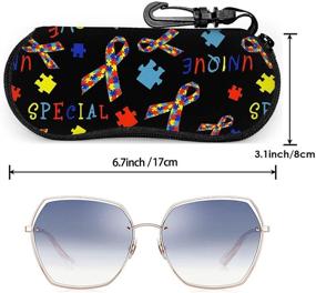 img 2 attached to Colorful Sunglasses Portable Glasses Children Men's Accessories