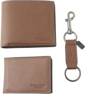 🔑 coach trigger keyfob men's compact wallet - ultimate accessory for convenience logo