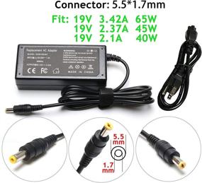 img 4 attached to 🔌 High-Quality 19V 3.42A 65W AC Adapter Charger for Acer Aspire E5-576G E5-575G E5-521 E5-522 E5-571 E5-571P E5-573 E5-573G E5-575 V3-571G V3-572G V3-572P E1 E11 E14 E15 E3 E5 ES1 F15 M3 M5 R3 R7 S3 V15 V3 V5 V7 VN7