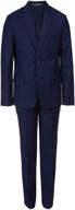 👔 van heusen boys' 2-piece castor formal clothing: stylish and sophisticated attire for young gentlemen logo