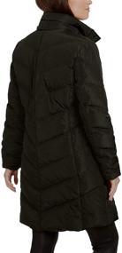 img 3 attached to Michael Kors Chevron Hooded Puffer