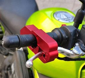img 3 attached to Motorcycle Aluminum Handlebar Protector Anti Theft