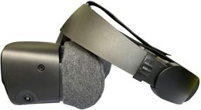 img 2 attached to Washable & Hygienic Gray Covers for Oculus Rift S VR Headset - Pack of 2
