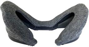img 3 attached to Washable & Hygienic Gray Covers for Oculus Rift S VR Headset - Pack of 2