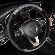 steering universal luxurious rhinestone accessories interior accessories logo