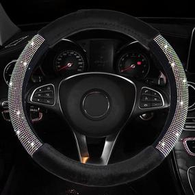 img 3 attached to Steering Universal Luxurious Rhinestone Accessories Interior Accessories