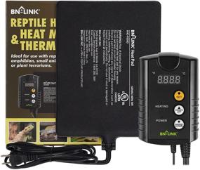 img 4 attached to Durable Reptile Heating Pad Combo Set with Digital Thermostat - Ideal for Turtles, Lizards, Frogs, and Other Reptiles - Terrarium Warmer Under Tank Heater