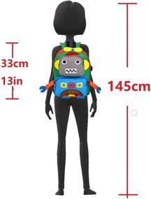 img 1 attached to Backpack Kindergarten Cartoon Schoolbag Airplane Backpacks