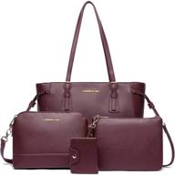 stylish women's handbags & wallets: versatile shoulder crossbody satchel collection logo