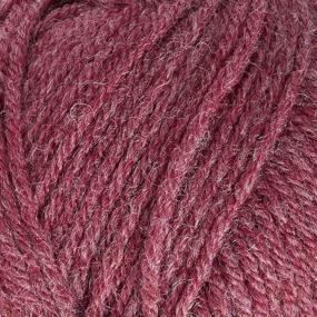img 2 attached to Lion Brand Yarn 620-139 Wool-Ease Yarn, Dark Rose Heather - Ideal for One-Size Crafts