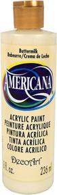 img 1 attached to DecoArt Americana Acrylics 8 Ounce Buttermilk