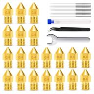 🖨️ ultimate printer extruder cleaning kit - 32 pieces by makerbot logo