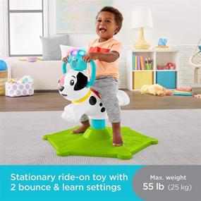 img 3 attached to 🐶 Bounce and Spin Puppy by Fisher-Price