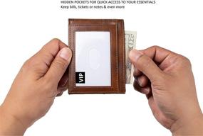 img 1 attached to 🔒 Amazon Essentials Minimalist Wallet with RFID Blocking