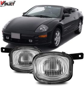 img 4 attached to 🚗 Улучшите свою поездку с противотуманными фарами Winjet для [2000 2001 2002 Mitsubishi Eclipse]