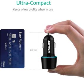 img 3 attached to 34W Dual USB Car Charger Adapter - Quick Charge 3.0, compatible with 12V-24V Car Lighter (车充)