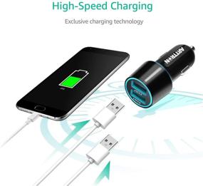 img 2 attached to 34W Dual USB Car Charger Adapter - Quick Charge 3.0, compatible with 12V-24V Car Lighter (车充)