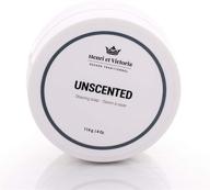 🪒 premium unscented shaving soap for men - vegan, old fashioned wet shave soap by skilled artisans - ideal for sensitive skin - ultra glide & cushioning - easy lather - 4 oz logo