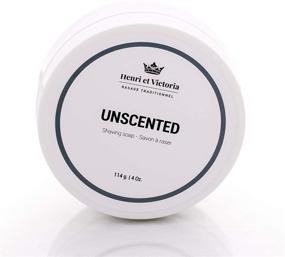 img 4 attached to 🪒 Premium Unscented Shaving Soap for Men - Vegan, Old Fashioned Wet Shave Soap by Skilled Artisans - Ideal for Sensitive Skin - Ultra Glide & Cushioning - Easy Lather - 4 oz