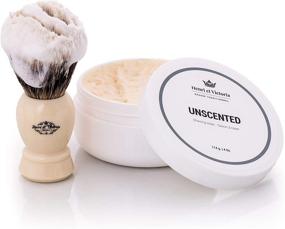 img 2 attached to 🪒 Premium Unscented Shaving Soap for Men - Vegan, Old Fashioned Wet Shave Soap by Skilled Artisans - Ideal for Sensitive Skin - Ultra Glide & Cushioning - Easy Lather - 4 oz