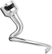 🍞 stainless steel k45dh dough hook replacement for kitchenaid stand mixer - aikeec compatible with k45 k45ss ksm75 ksm90 ksm95 ksm100 ksm103 ksm110 ksm150 models logo