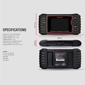 img 1 attached to iCarsoft CR V2.0 Scan Tool: Multi-Brand Vehicle Diagnostic +Oil Reset +EPB+BMS+DPF+SAS+ETC+BLD+INJ