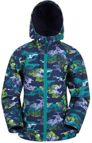 img 4 attached to 🧥 Stay Warm and Stylish with the Mountain Warehouse Exodus Softshell Jacket for Boys