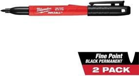 img 2 attached to 🖊️ Milwaukee Black Inkzall Marker 48-22-3105