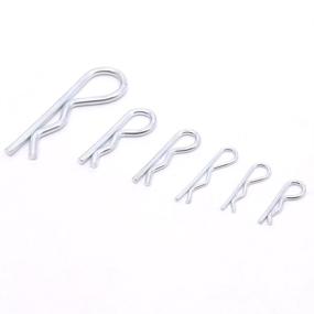 img 1 attached to Plated Cotter Assortment by Glarks - 150Pcs