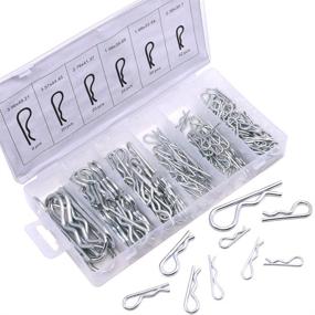 img 2 attached to Plated Cotter Assortment by Glarks - 150Pcs