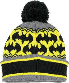 img 2 attached to Stay Cozy with DC Comics Batman Beanie Winter Hat and Gloves Cold Weather Set