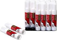 🔒 scotch 600818 permanent glue stick: ideal for scrapbooking & stamping projects логотип