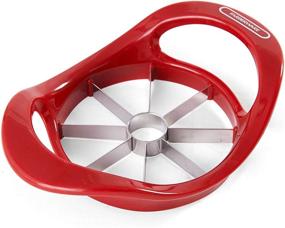 img 2 attached to 🍎 Farberware Professional Red Apple Corer/Wedger: Plastic with Stainless Steel Blades