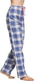 img 2 attached to CYZ Womens Flannel Pajama Lounge Women's Clothing