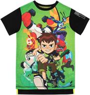 ben 10 boys' t-shirt: stylish & comfortable apparel for young fans logo