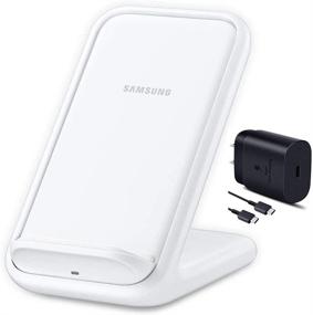 img 4 attached to ⚡ Беспроводная зарядка Samsung Fast Charge 2.0 2019 года (белый) - официальное устройство с поддержкой быстрой зарядки мощностью 15 Вт.